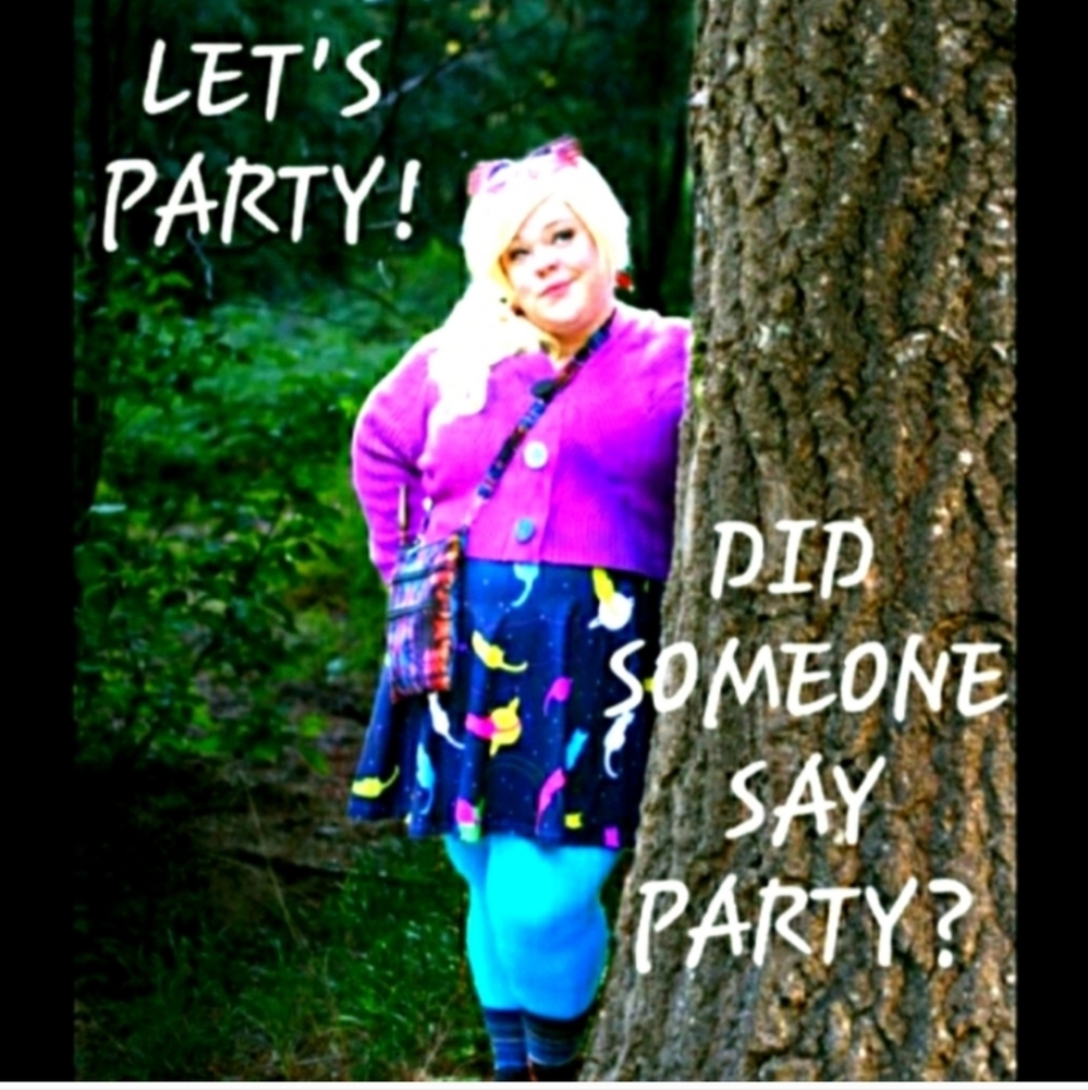 Big, Tall, and Plus Size Party tonight. I will be by with my extra self wand.🪄 - Picture 3 of 5